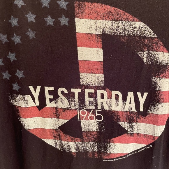 Beatles Yesterday Jakes Dry Goods High-Low Top Size X Small - Picture 5 of 8